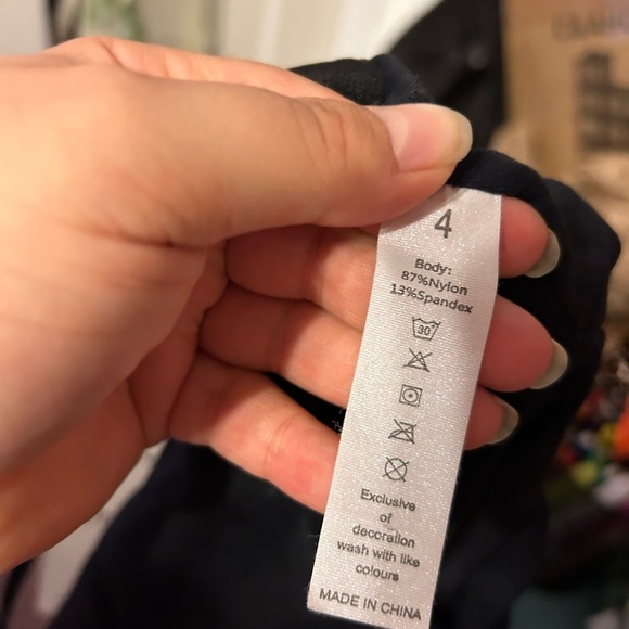 NWT ONE BLACK SPORTS BRA - Picture 3 of 4